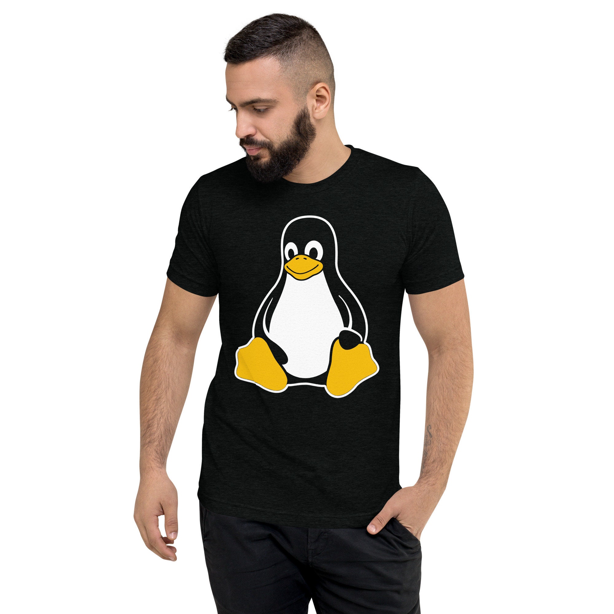 Linux penguin t shirt discount