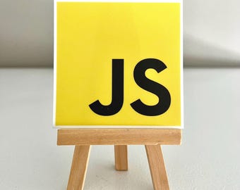 JavaScript Logo - High Quality Vinyl Sticker