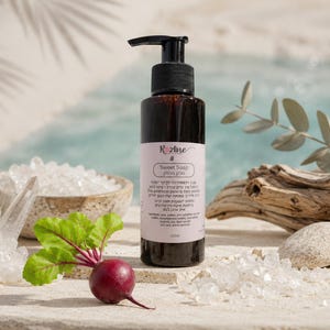 Natural Beet Face Soap | Sweet Facial Wash | Gentle Cleanser for Sensitive Skin | Problematic Skin Support | SLS and  Paraben Free