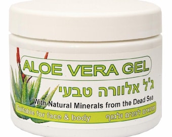 Gel d'Aloe Vera, Soins de la peau, Tout naturel, Minéraux de la mer Morte, Baume cicatrisant, Soins de la peau, Soins personnels, Spa à domicile, Coup de soleil, Refroidissement