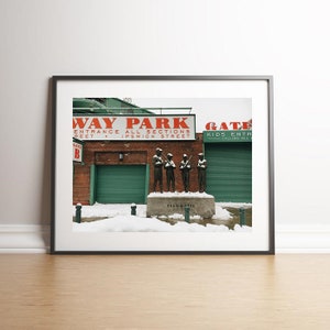 Fenway Park Red Sox Baseball Boston, MA | Digital Print Instant Download