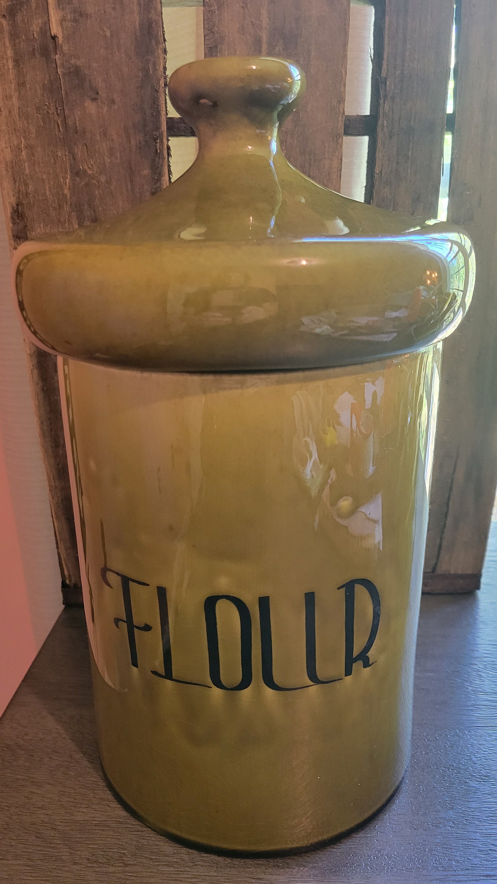 ceramic flour storage containers large - Google Search