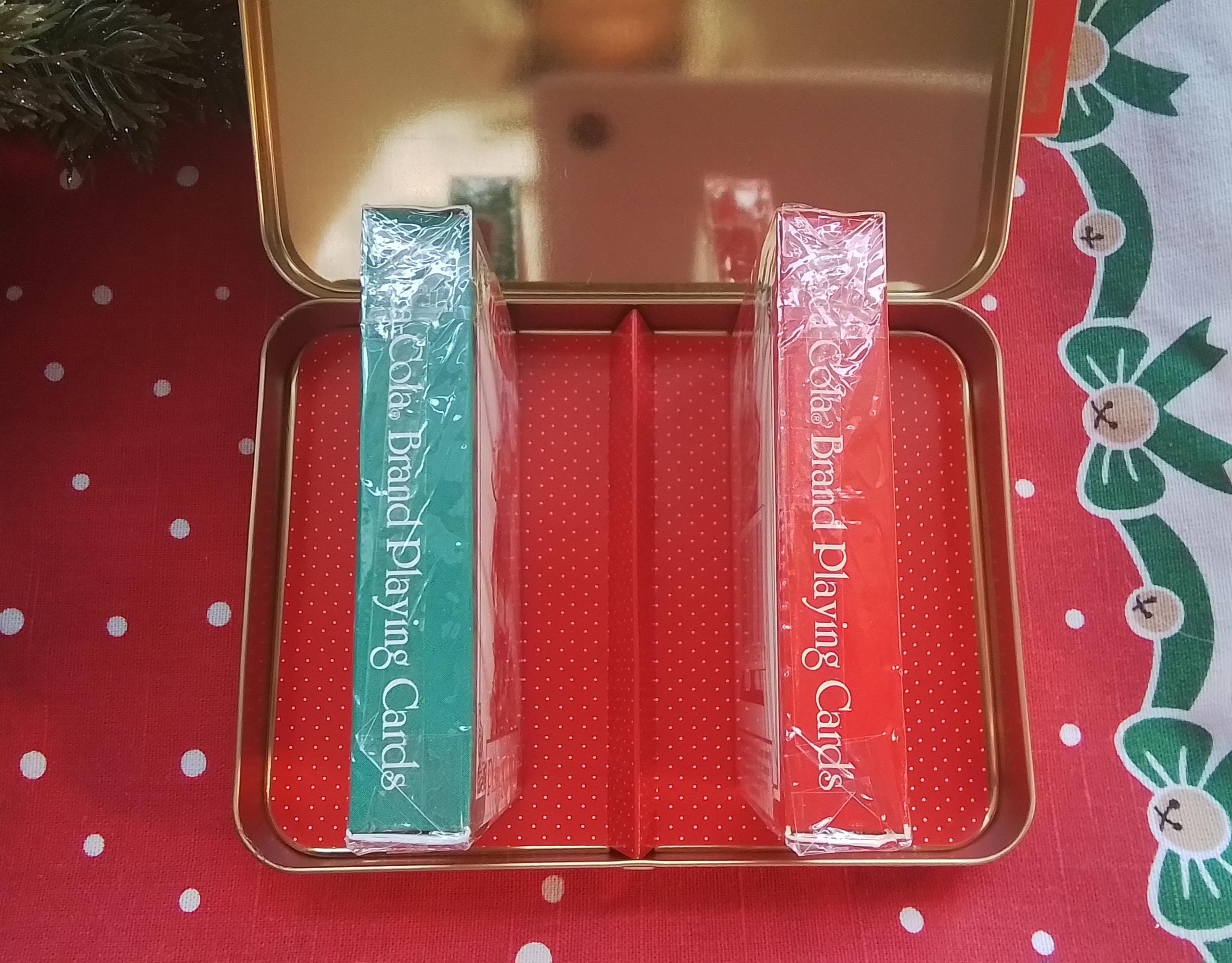 Vintage Coca-cola Nostalgia Playing Cards in Collectible Tin
