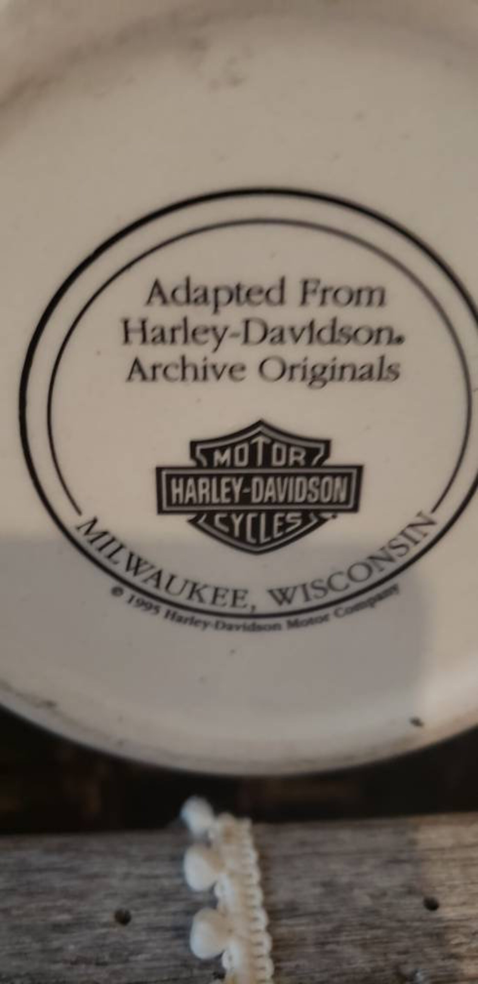 harley davidson beer mug
