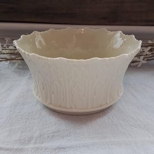 Vintage Lenox Bowl Woodland Collection Sculptured Leaves Decorative Small Bowl Lenox Gifts FREE SHIPPING