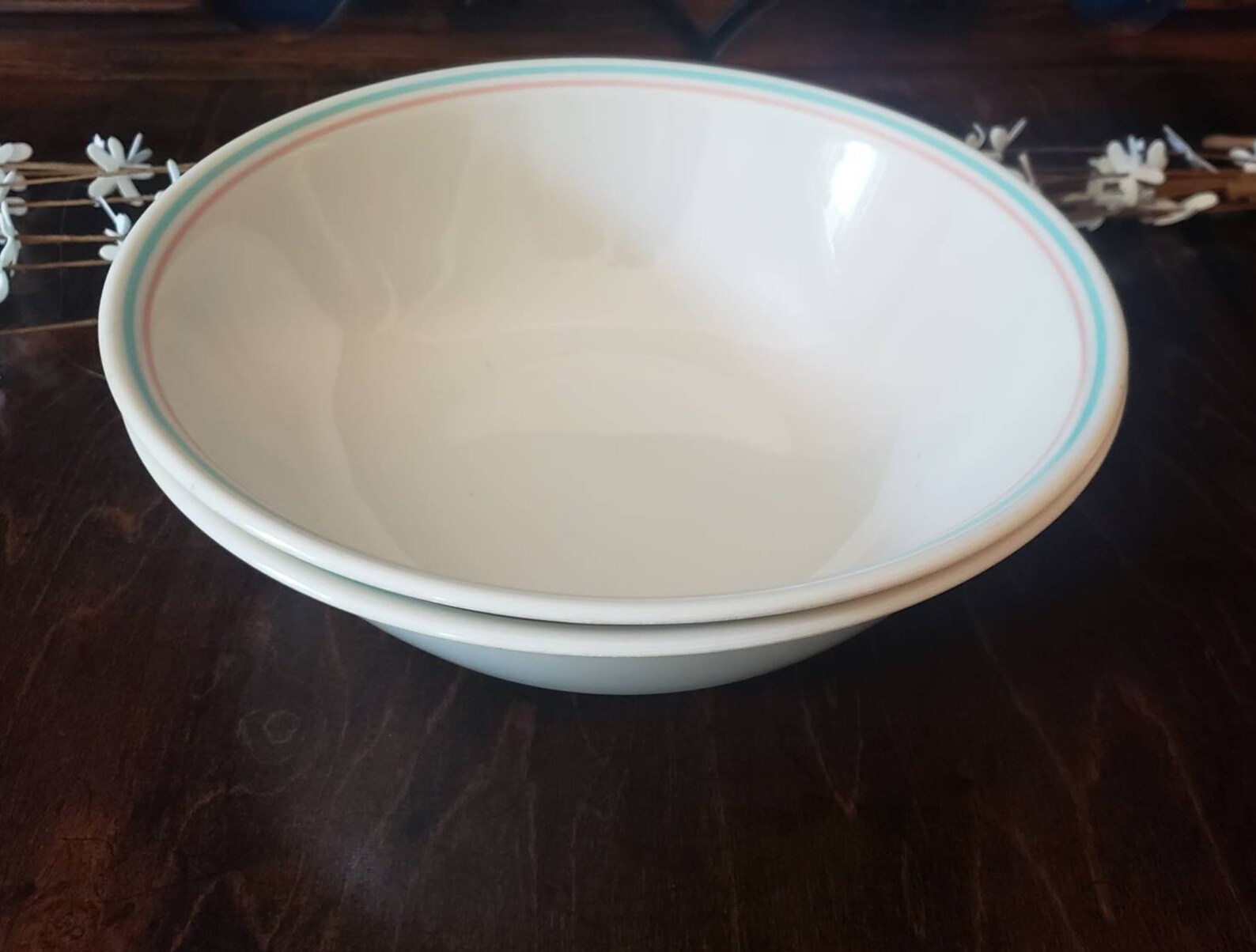 Vintage Corelle Bowls Set of 2 Corelle Forever Yours Vegetable Etsy