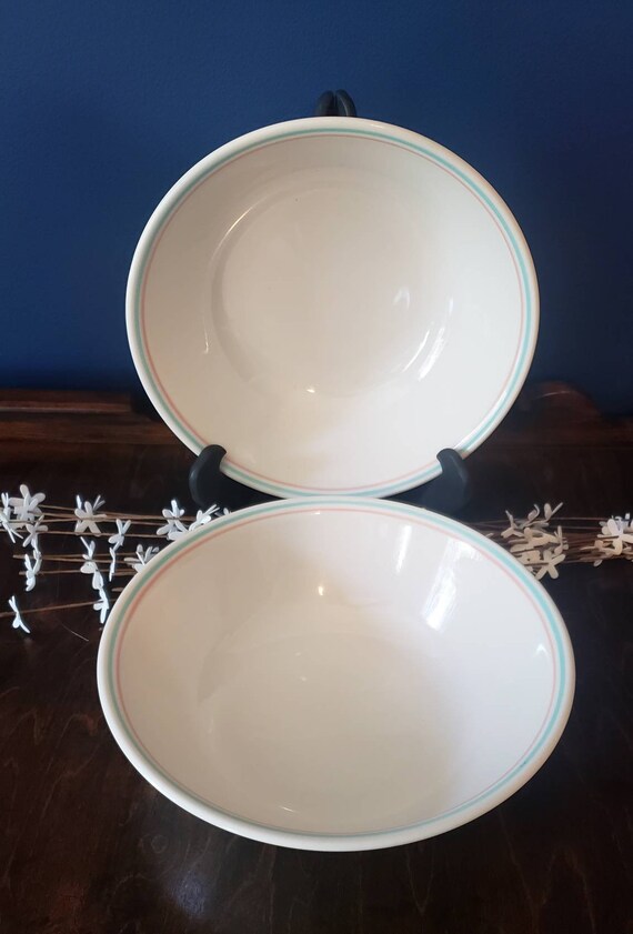Vintage Corelle Bowls Set of 2 Corelle Forever Yours Vegetable Etsy