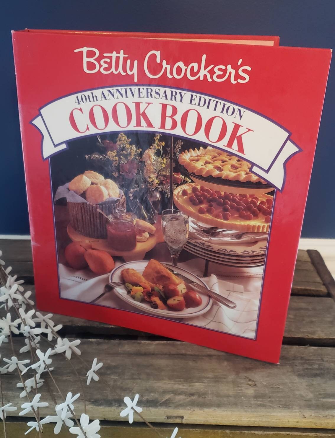 Vintage Cookbook Betty Crocker 40th Anniversary Edition Etsy