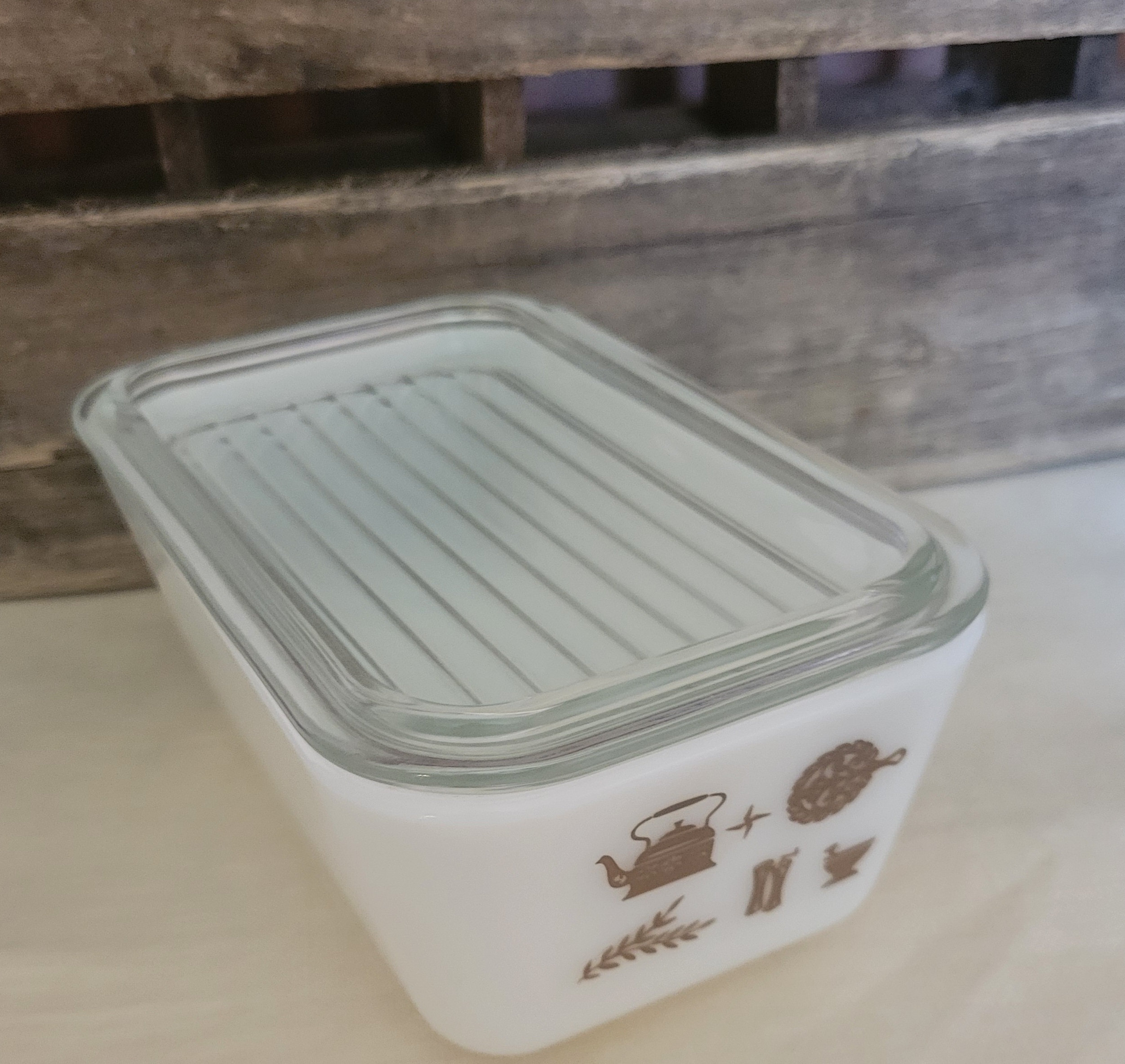 保存容器・ケース (138) Old Pyrex Refrigerator Dish 3Set Pyrex Refrigerator Dishes - Etsy