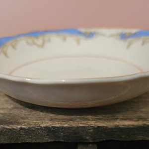 Vintage Fruit Dessert Bowl Carvel by Syracuse Federal China Made in the USA Elegant Dessert Dish FREE SHIPPING