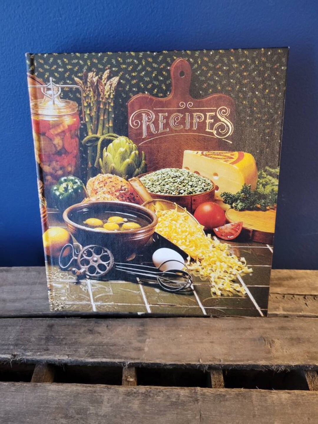 Vintage Hallmark Recipe Collection Book With Recipe Cards in Etsy