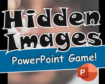 Zoom Game - Hidden Images - Virtual PowerPoint Family and Friends Game
