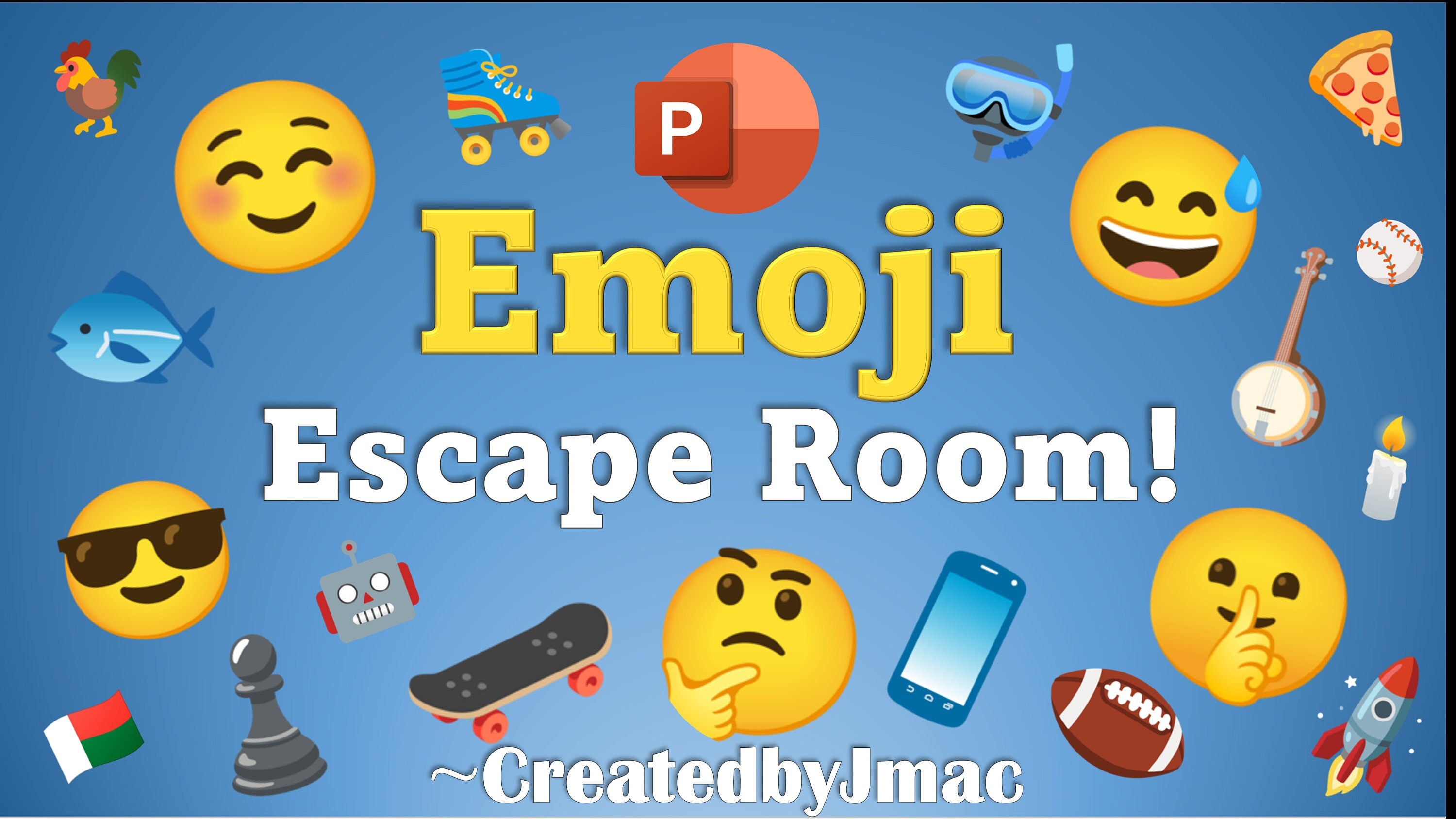 Emoji Escape Room Powerpoint Escape Room Style Zoom Game for Kids