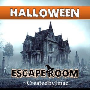 Halloween Escape Room - PowerPoint Escape Room Style Zoom Game for Kids, Tweens, Teens, and Adults!