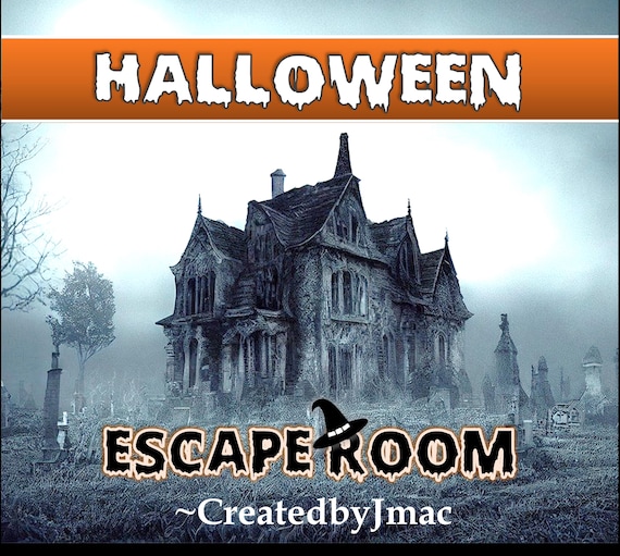 Halloween Escape Room PowerPoint Game: Family Fun (Digital Download)