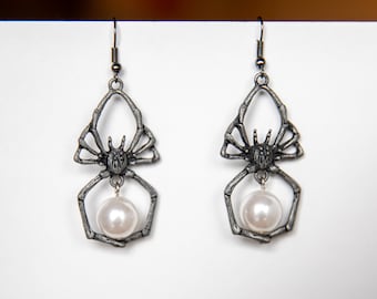 マイケル・ミショー リーフ＆バッド ロングパールドロップワイヤー