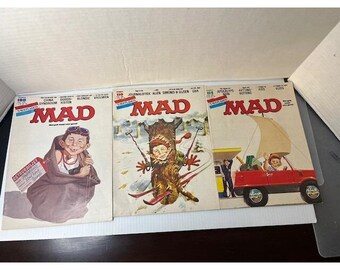 MAD Comic Books Netherlands Vol 108, 110, 114 (1979, 1980) Lot of 3