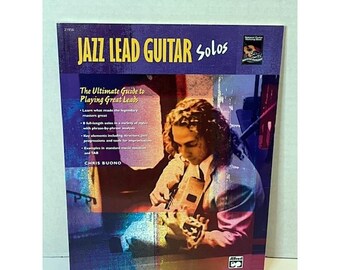Jazz Lead Guitar Solos The Ultimate Guide to Playing Great Leads w/ CD VG