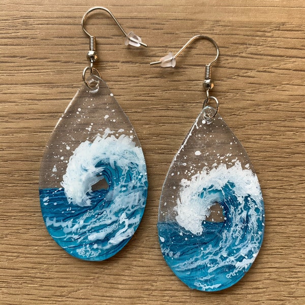 Ocean Wave Earrings