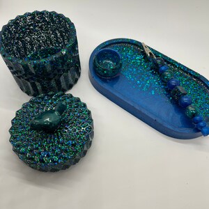 Sparkle Tray with Jar