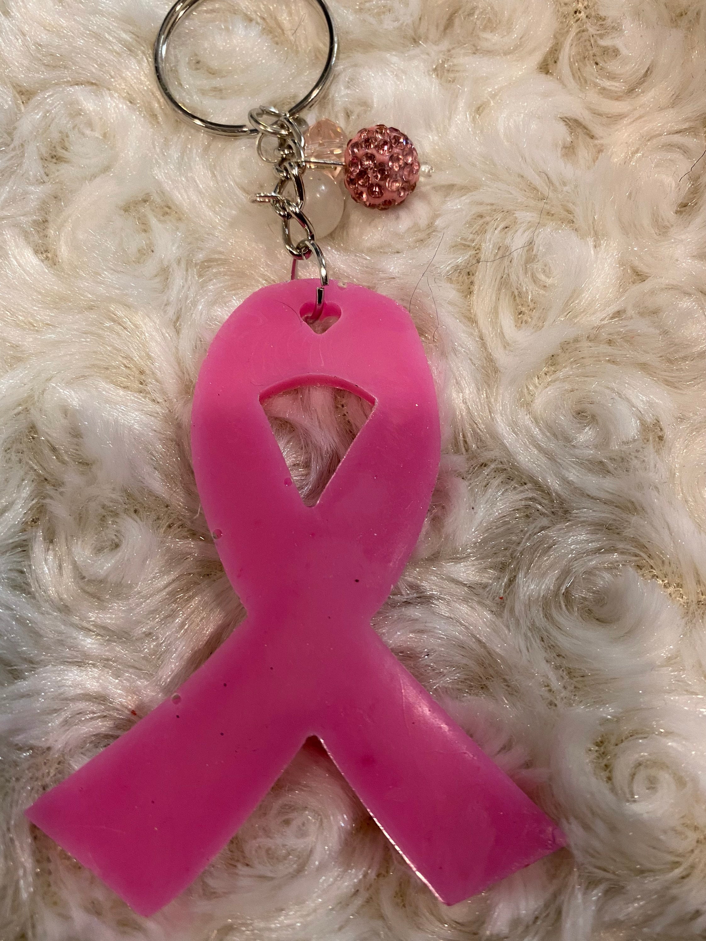 Keychain Awarness Keychains Pink - Etsy