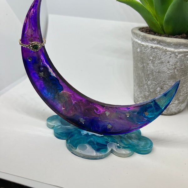 Ring Crescent holder resin made