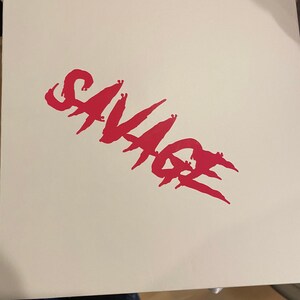 Rosa und weiße Savage Box, Edel, Boujie, Ratchet Glasbox