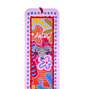 Aries bookmark