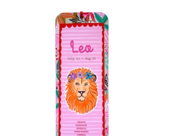 Leo bookmark