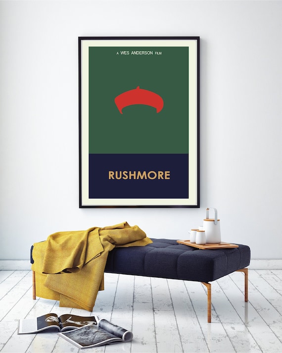 Rushmore Art Print Digital File Download Wes Anderson Etsy
