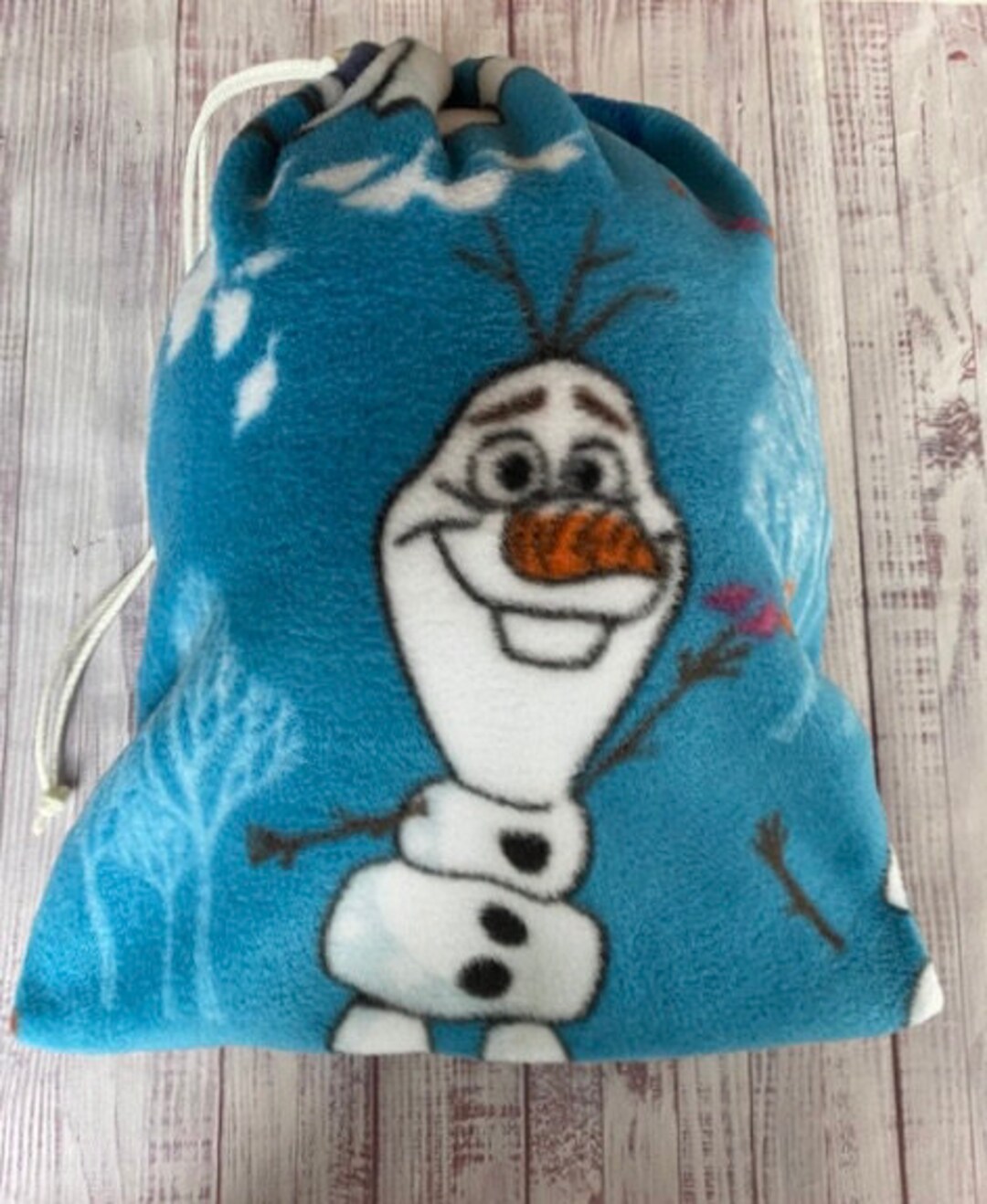 Ski Helmet Bag olaf Toss, Helmet Protection Bag, Licensed Fleece
