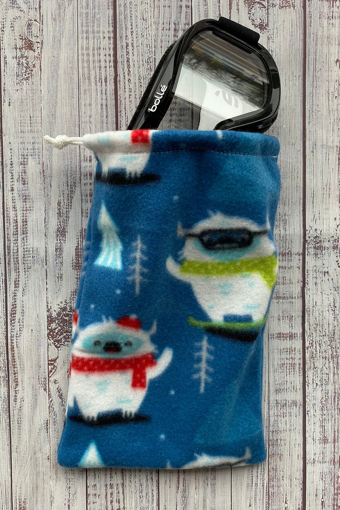 M METERXITY Ski Goggle Bag - Microfiber Snow Goggles Case Sleeve