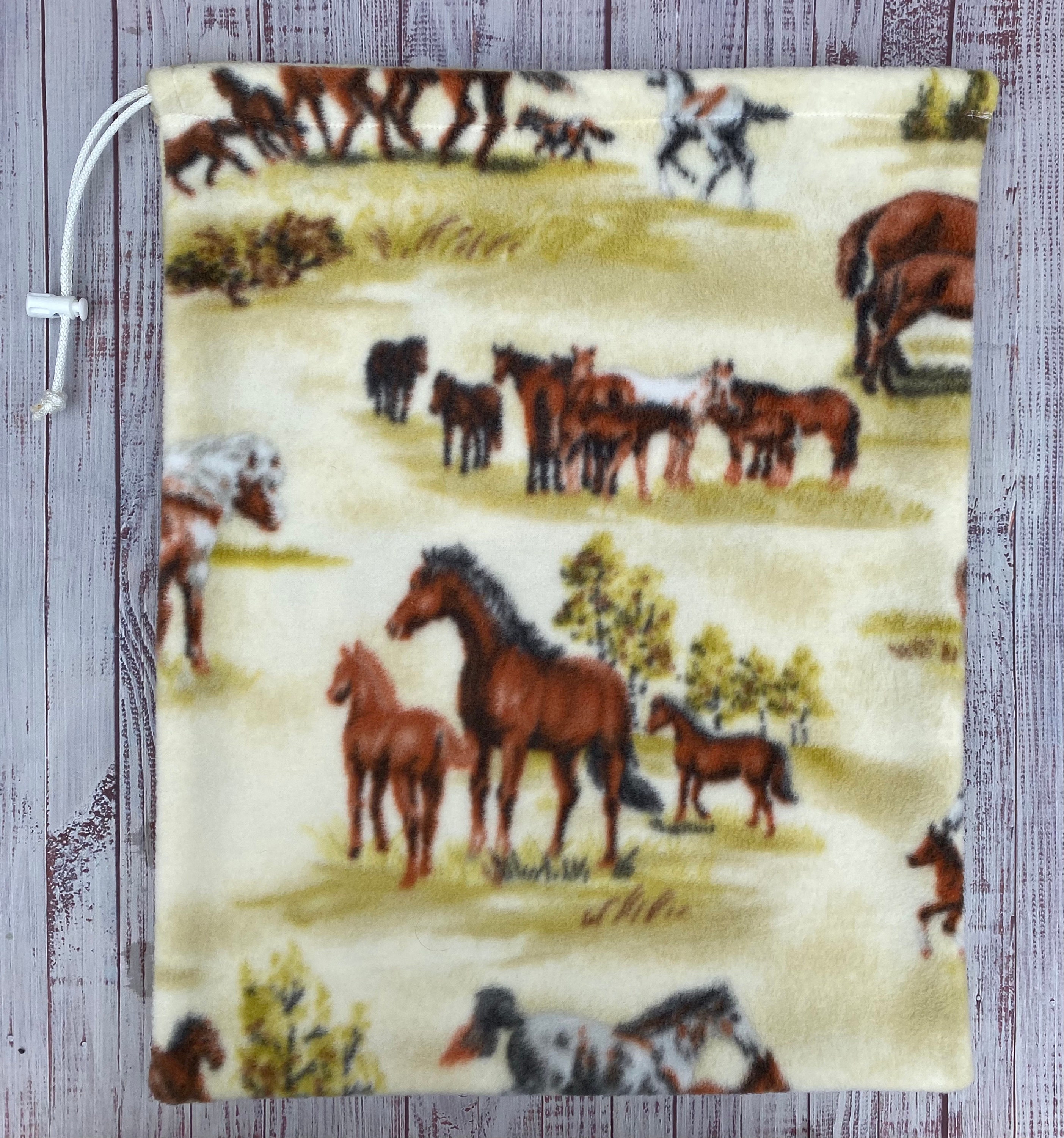 Equestrian Helmet Bagrunning Wild Horses Horseback Riding Etsy