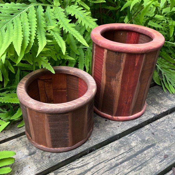 Barrel Planters