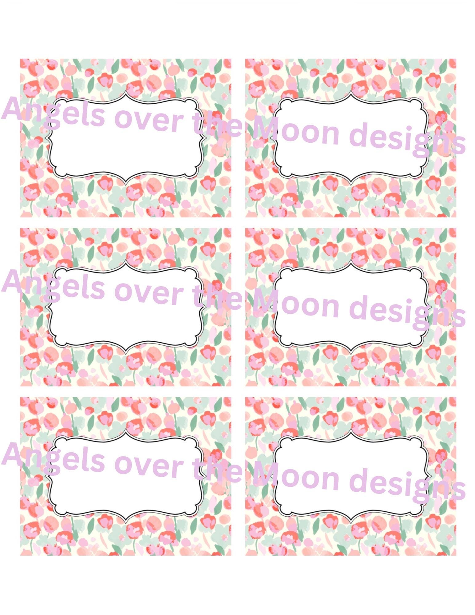 Spring Bucket Lables Spring Food Labels Style 3 *printable* - Etsy