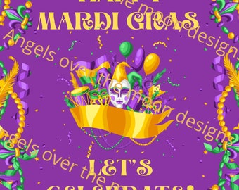 Mardi Gras sign *PRINTABLE*