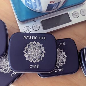 Engraved Trinket Box, Pill or Snuff Box, Eagle, Heart, Mandala