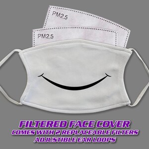 Simple Smile Fashion Face Mask/Face Cover