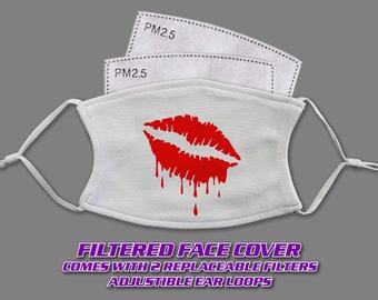 Juicy Lips Fashion Face Mask/Face Cover