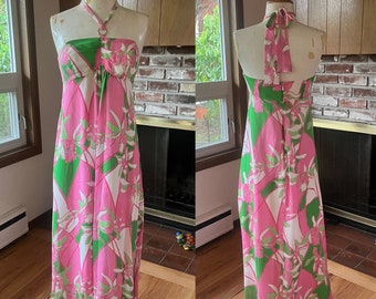 robe longue vintage Lily Pulitzer