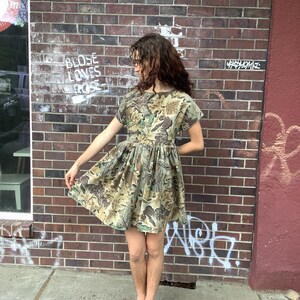 Vintage Camo Dress - Etsy 