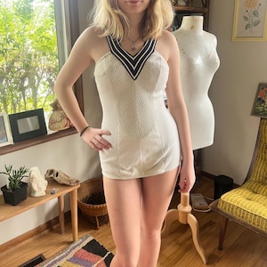 Rare 50s vintage pinup swimsuit made in USA