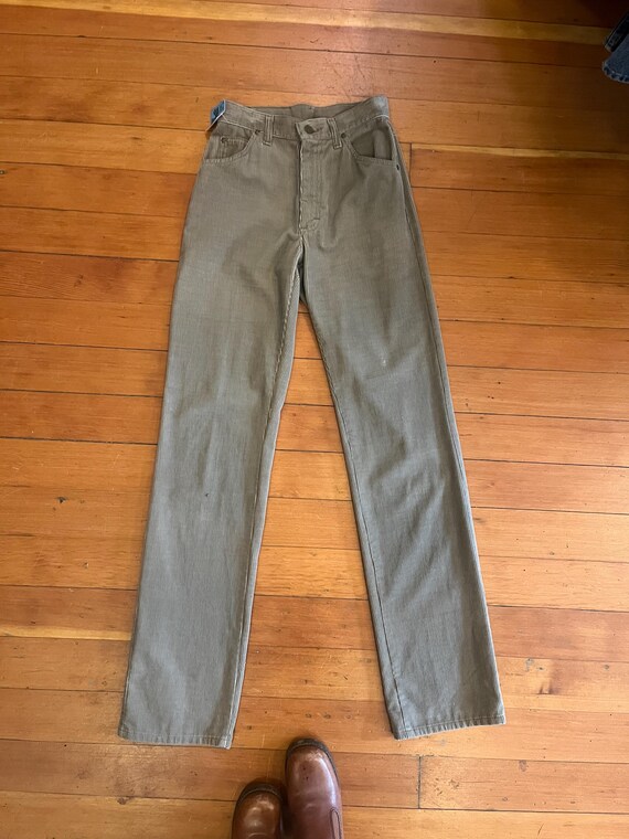 70s vintage Union made LEE tan cords made in USA … - image 2