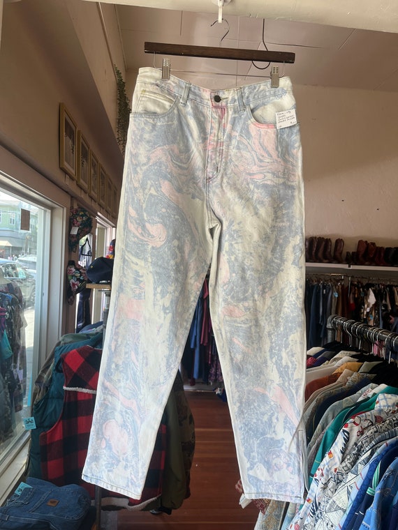 80s90s vintage Guess swirl jeans made in USA - image 2