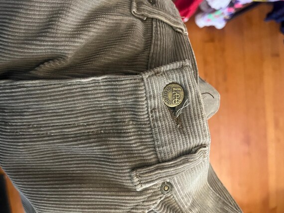 70s vintage Union made LEE tan cords made in USA … - image 4