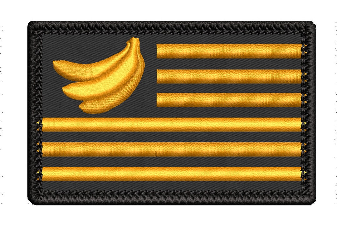 Banana Republic Corrupt Government Flag Patch Sew On Iron On Etsy