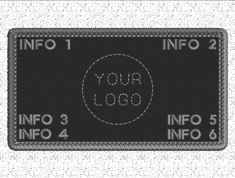 Custom 2.25x4 Combat Plate Carrier Flak Jacket ID Etsy