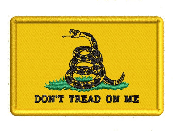 Gadsden Snake USA Flag Morale Patch