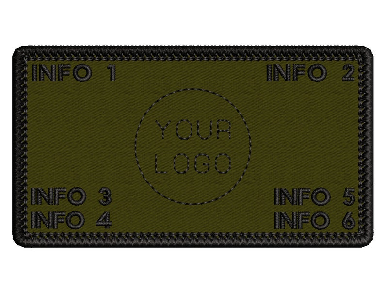 Custom 2.25x4 Combat Plate Carrier Flak Jacket ID Etsy