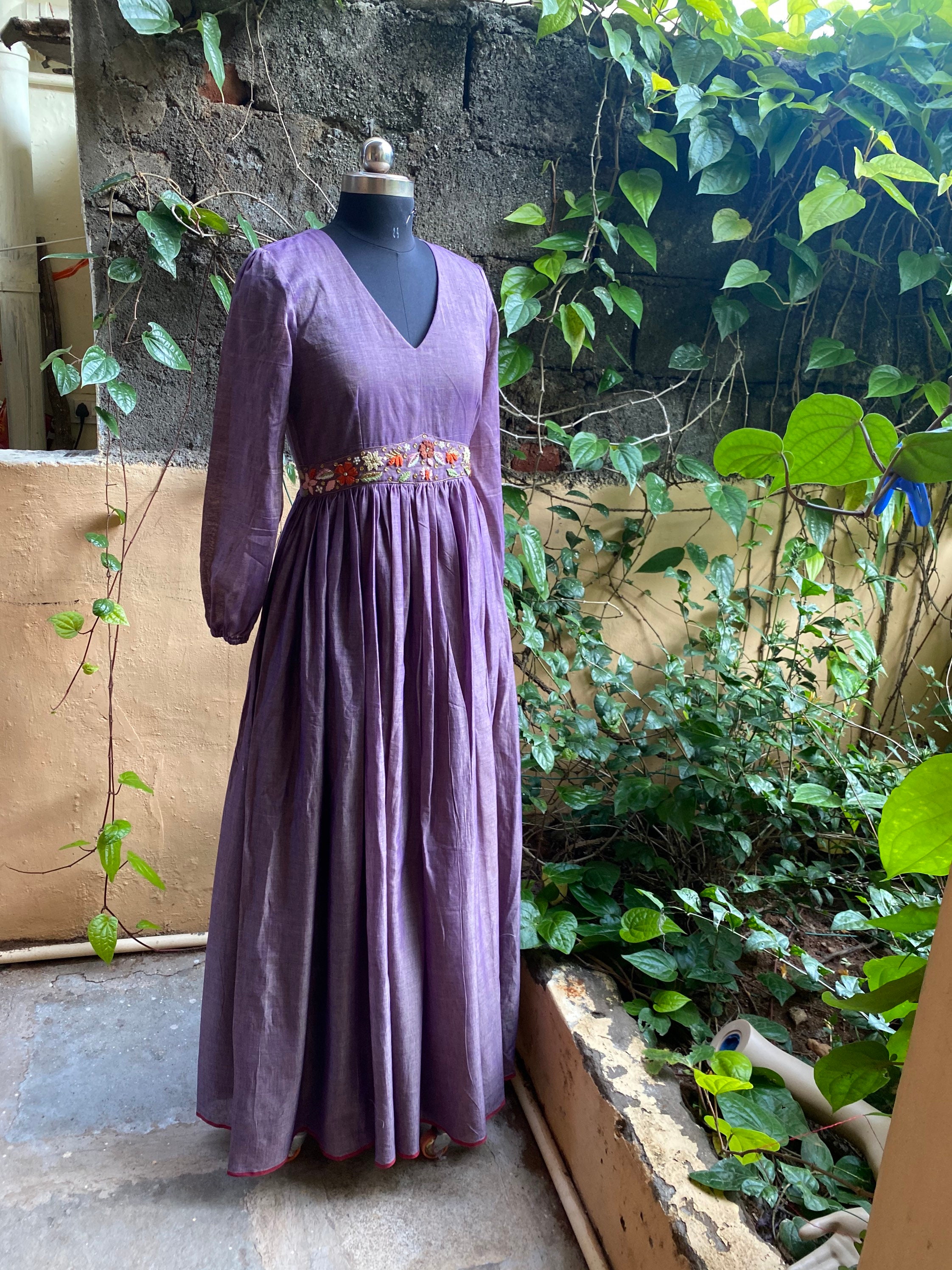 The Soul handwoven organic cotton maxi dress main image 0